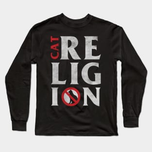 CAT RELIGION Long Sleeve T-Shirt
